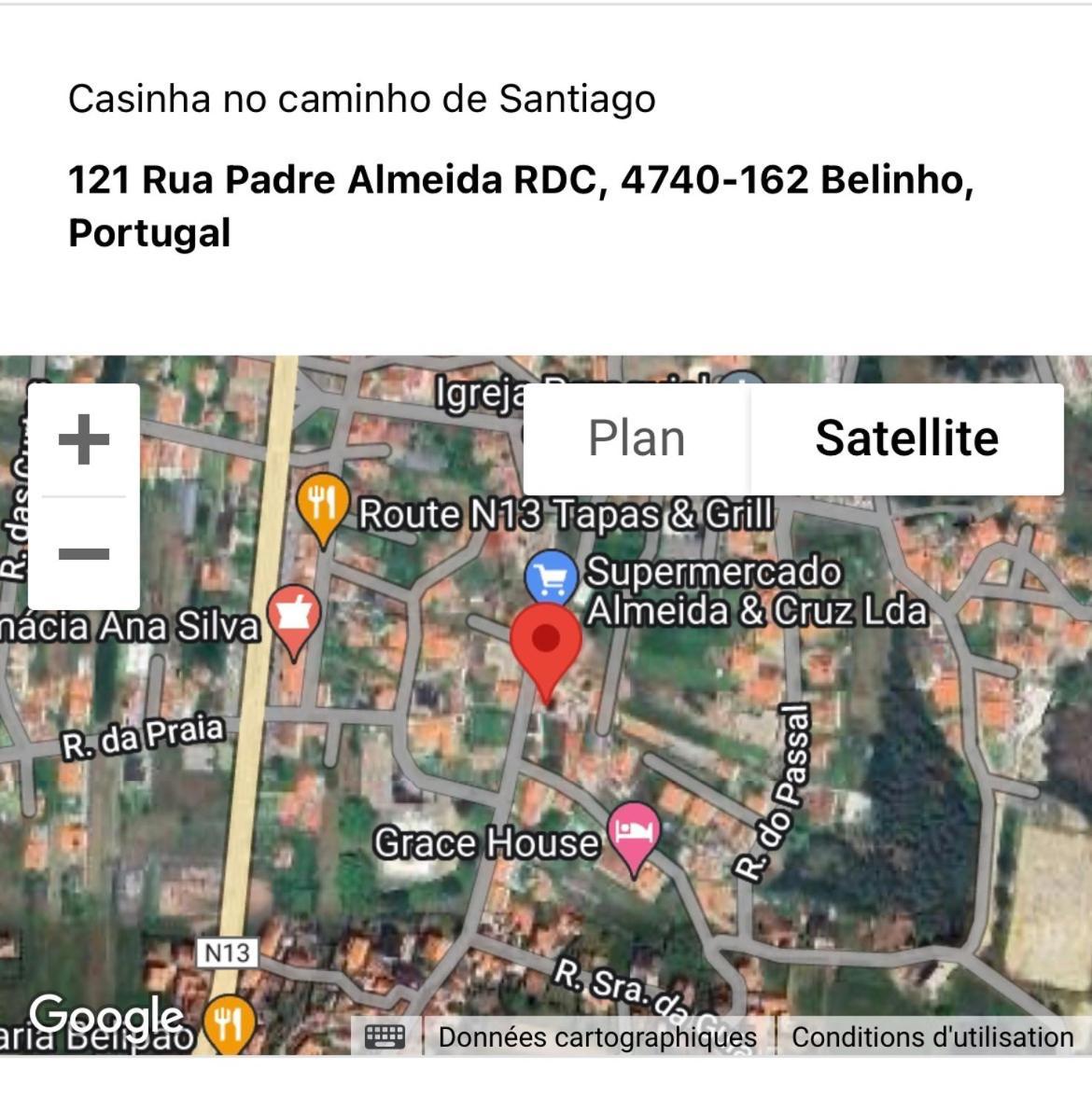 Вілла Casinha No Caminho De Santiago Belinho Екстер'єр фото